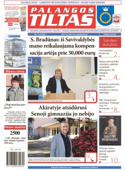 Palangos tilto laikraštis, Data: 2017-03-02, Numeris: 15(1546) 