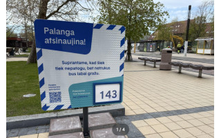 Šią vasarą Basanavičiaus gatvė Palangoje švies kitaip: po beveik 20 metų vyksta atnaujinimo darbai