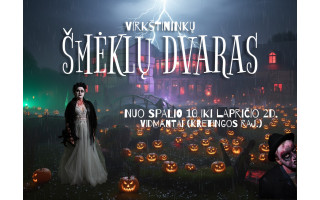 Rudens vakarai tampa šiurpulingi – Šmėklų dvaras atveria duris rytoj, spalio 10 dieną