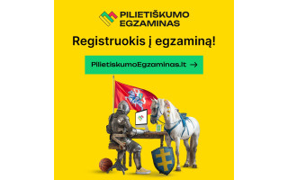 Kviečiame dalyvauti jau antrajame Pilietiškumo egzamine!