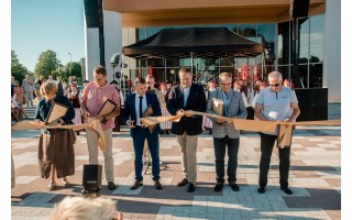 Šventojoje iškilmingai atidaryta centrinė aikštė (FOTOGALERIJA))