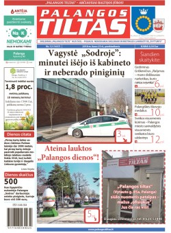 Palangos tilto laikraštis, Data: 2018-03-22, Numeris: 12(1637) 
