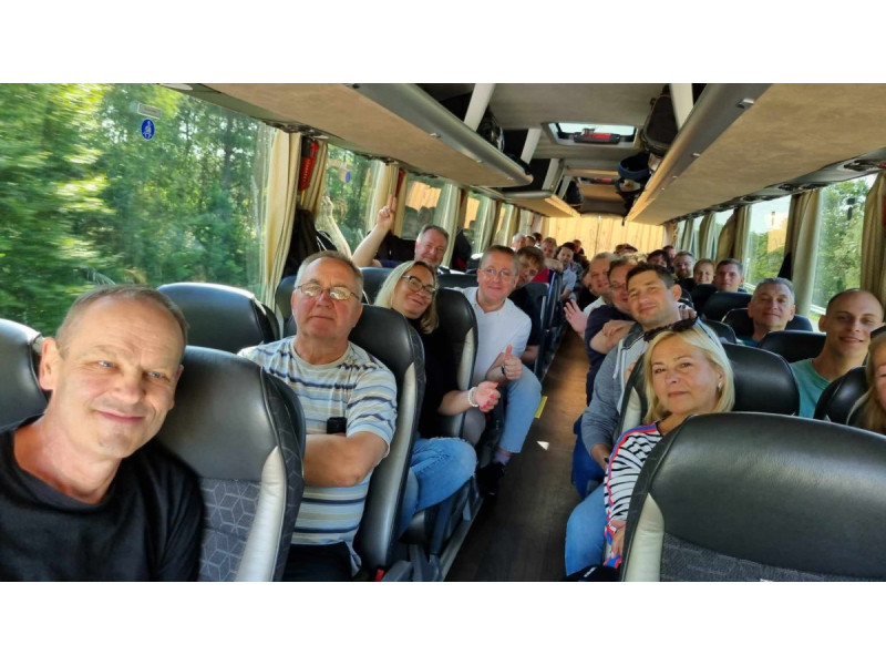 Palangos delegacija su Palangos orkestru išvyko pasveikinti Simrishamną su 900-uoju gimtadieniu