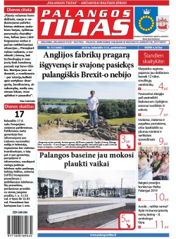 Palangos tilto laikraštis, Data: 2019-04-12, Numeris: 17 (1690) 