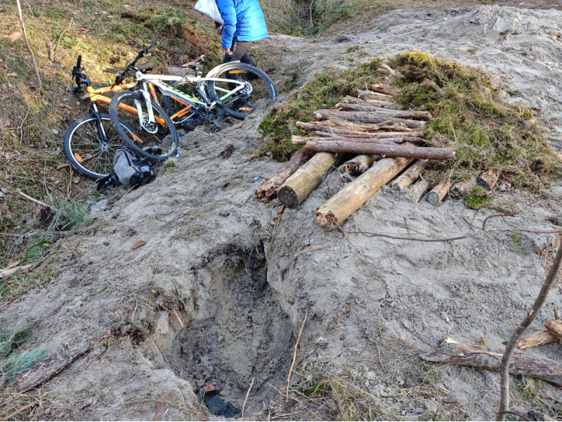 Nauji vandalizmo būdai Palangoje: dviratininkai niokoja miškus?
