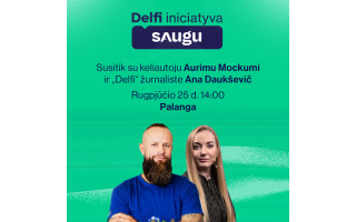 „Delfi“ iniciatyva „Saugu“ kviečia į susitikimą Palangoje: ar žinote, kaip elgtis ekstremaliose situacijose?