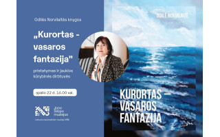 Odilės Norvilaitės knygos „Kurortas – vasaros fantazija" pristatymas Jono Šliūpo muziejuje
