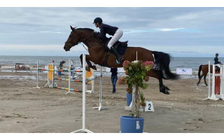 Pirmosios Lietuvoje žirgų konkūrų varžybos ant jūros kranto “PALANGA BEACH HORSE SHOW 2022”