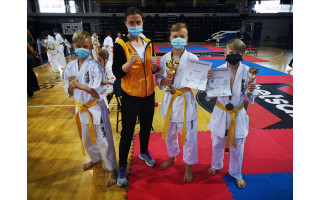 Palangiškis Kajus Loda tapo Lietuvos kyokushin karate vaikų čempionu