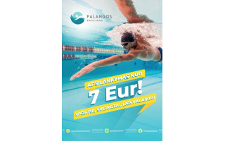 Apsilankymas Palangos baseine - nuo 7 eurų