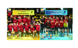 Jaunimo futsal čempionate – dvigubas „Gintaro“ triumfas