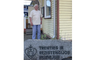 LPKTS Palangos skyriaus pirmininkas Arūnas Šateika: „1990-aisiais tremtinių Palangoje buvo apie 350, dabar – apie 20“