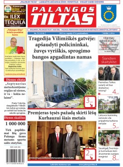 Palangos tilto laikraštis, Data: 2013-09-26, Numeris: 73 (1214) 