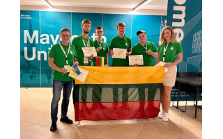 Gimnazistas Tomas Jak pasaulinėje geografijos olimpiadoje  Airijoje iškovojo ir Palangą parvežė sidabro medalį