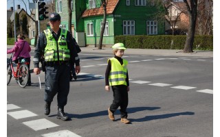 Jaunieji palangiškiai tikrino savo žinias „Šviesoforo“ konkurse