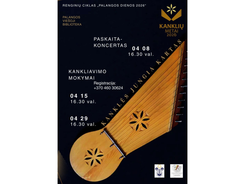 Bibliotekoje: paskaita-koncertas ir kankliavimo mokymai