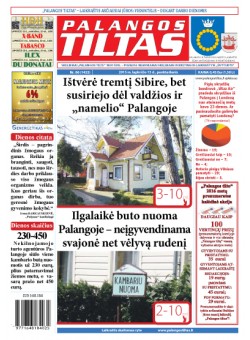 Palangos tilto laikraštis, Data: 2015-11-12, Numeris: 86(1422) 