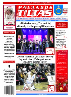 Palangos tilto laikraštis, Data: 2019-12-12, Numeris: 49 (1724) 