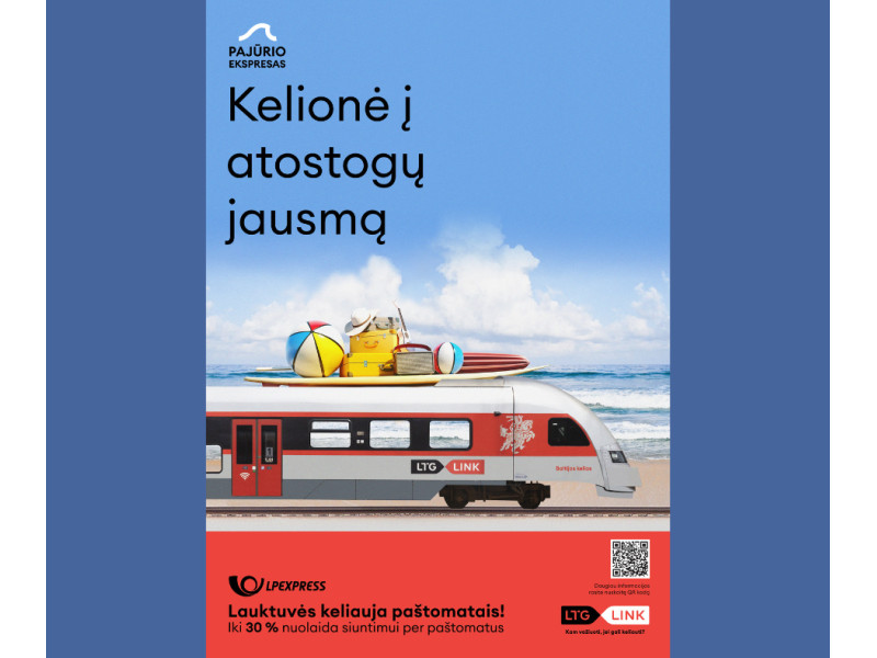 Pajūrio ekspresas. Kelionė į atostogų jausmą