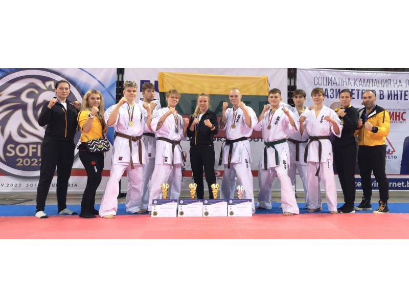 Auksinės „Okinaviečių“ pergalės Europos čempionate 