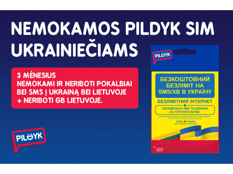 „Tele2“ užtikrina nemokamas ryšio paslaugas ukrainiečiams: išdalinta jau virš 24 tūkst. SIM kortelių