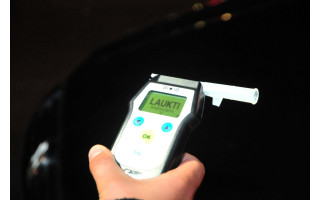 Palangoje automobilio vairuotoja įpūtė net 4,33 prom.