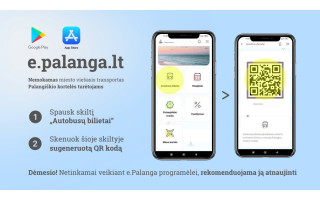 Svarbu Palangiškio kortelės turėtojams, besinaudojantiems viešuoju transportu