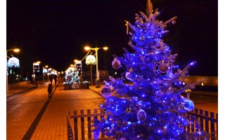 Palanga nesustoja puoštis – šeštadienį kurorte įžiebiama Kalėdų eglių alėja