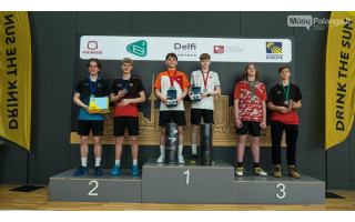 Lietuvos U19 badmintono čempionate sidabras Palangai