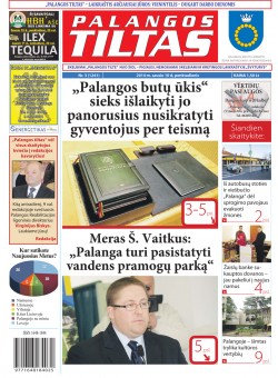 Palangos tilto laikraštis, Data: 2014-01-09, Numeris: 3 (1241) 