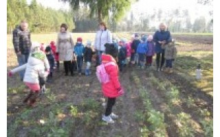 „Ąžuoliuko“ vaikučiai pažino gamtą ir mokėsi kaip su ja elgtis