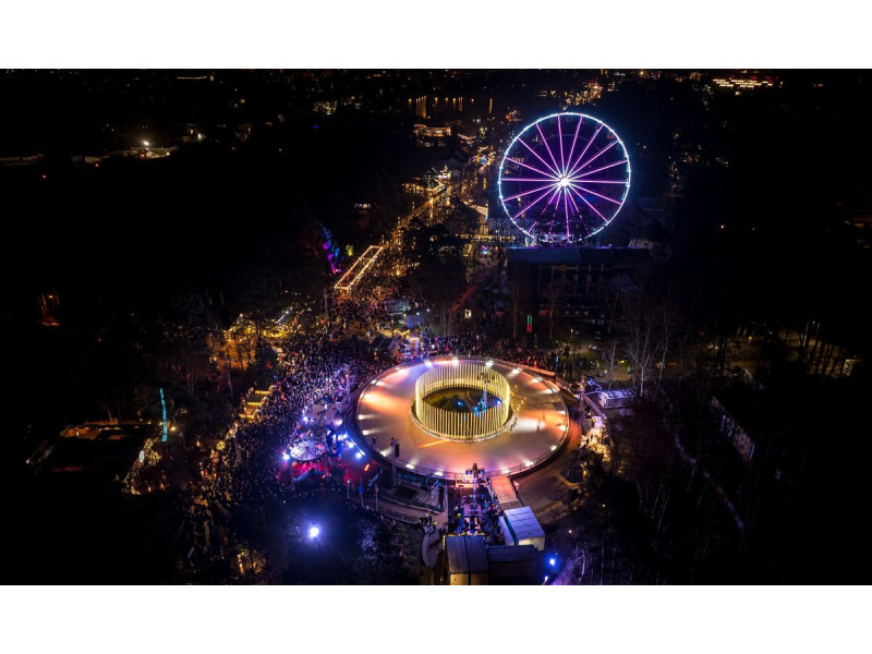 Palangos ledo atidarymas. FOTO: ALDAS KAZLAUSKAS