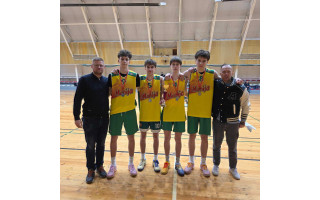 Palangos gimnazistai Lietuvos mokyklų žaidynių krepšinio 3x3 zoninėse varžybose liko antri, žengia toliau