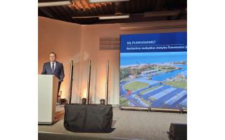 Lietuvos sporto forume Palangos meras Šarūnas Vaitkus pristatė kurorto sporto infrastruktūrą ir jos plėtrą
