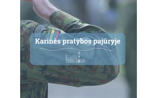 Organizuojamos karinės pratybos