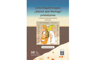 Linos Itagaki knygos „Sakmė apie Neringą“ pristatymas ir erdvinės iliustracijos kūrimo dirbtuvės