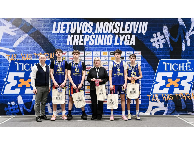 Palangiškių krepšininkų bronzos medaliai MKL 3×3 čempionate