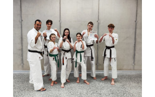 Palangos karate mokyklos “Shodan” auklėtiniai sėkmingai apsigynė naujus karate diržus