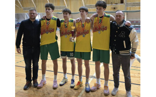 Palangos gimnazistai – tarp stipriausių Lietuvoje: 3x3 krepšinio varžybose iškovota 4-oji vieta