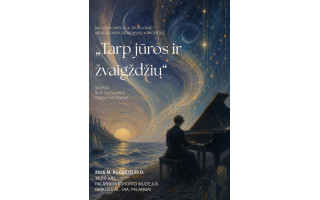 Nacionalinės M. K. Čiurlionio menų mokyklos mokinių koncertas „Tarp jūros ir žvaigždžių“