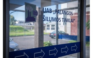 UAB „Palangos šilumos tinklai“: sąskaitos už gautas paslaugas vasario mėnesį vėluos