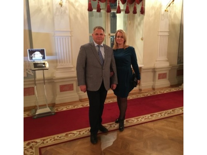 Tarybos narys Mindaugas Skritulskas su žmona Ramune vyko atostogų į Rusijos sostinę Maskvą.