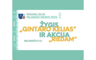 Žygis „Gintaro kelias“ ir akcija „Riedam“
