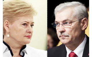 Palanga Dalią Grybauskaitę prezidente perrinko pirmajame ture