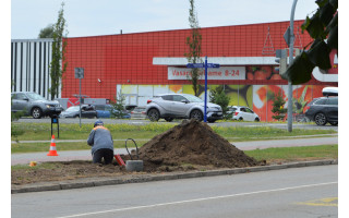 Mieste atnaujinama gatvių apšvietimo sistema