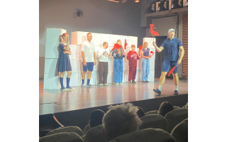 PALANGOS SANATORINĖS MOKYKLOS MOKINIAI – PRASMINGOJE TEATRO KELIONĖJE