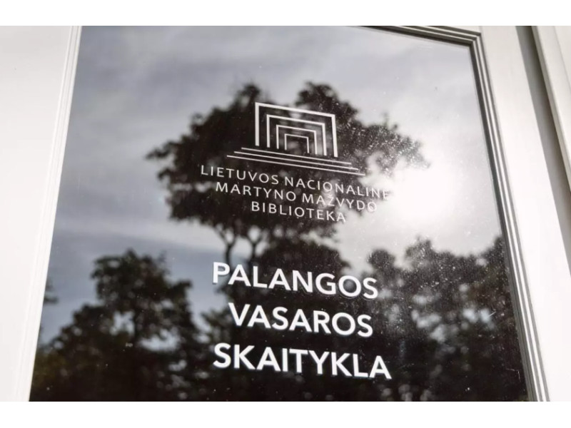 © Palangos vasaros skaitykla. Vygaudo Juozaičio nuotr.