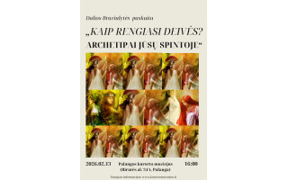 Kviečiame Jus į Dalios Braziulytės paskaitą „Kaip rengiasi deivės? Archetipai Jūsų spintoje“