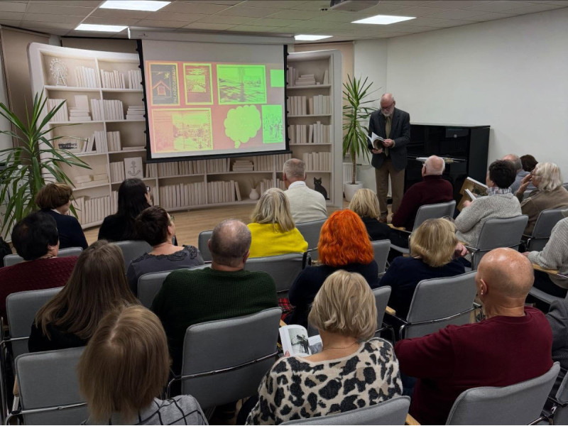 Kęstutis Rudys pristato leidinį