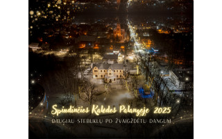Spindinčios Kalėdos Palangoje 2025. Šventinių renginių kalendorius jau čia! Daugiau stebuklų po žvaigždėtu dangum!